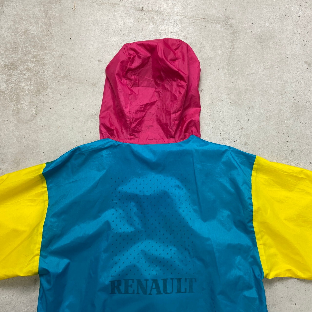 RENAULT ルノー ユーロアノラックパーカー スナップ付 メンズXL相当 