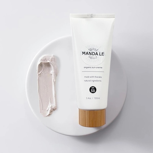 日焼止め:MANDA LE "Organic Sun Creme"