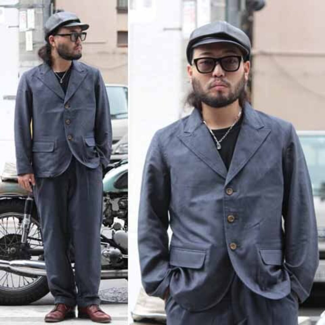 DRESS HIPPY】 ”HOLIDAY JACKET” GREEN ドレスヒッピー 正規取扱店 