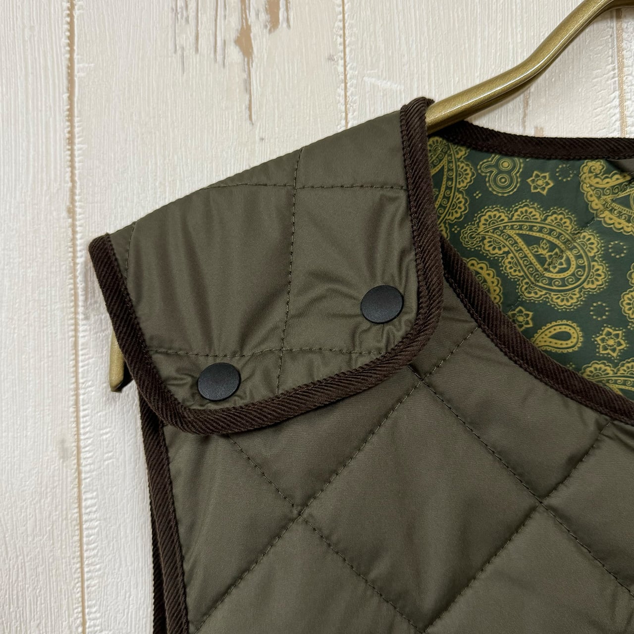 8G QUILTED VEST -DARK OLIVE- | 8G SHOOT WEBSTORE