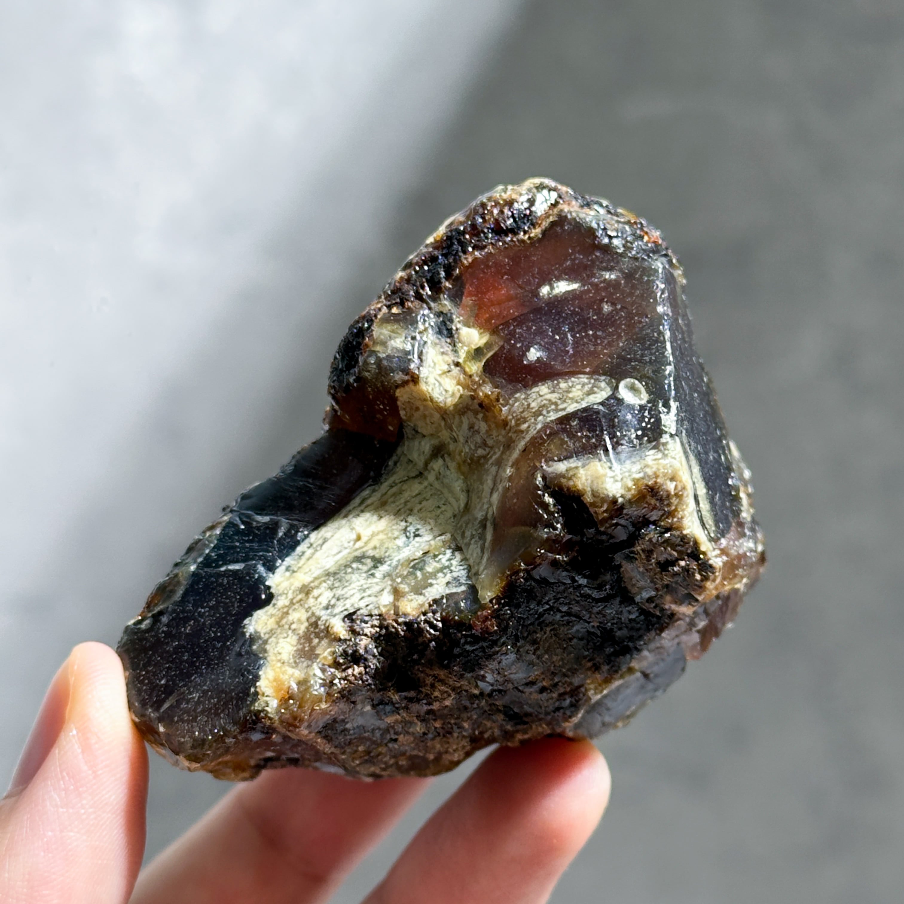 天然琥珀ブルーアンバー71◇ Blue Amber ◇ 天然石・鉱石
