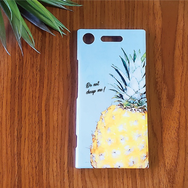 「pineapple」ハードケース（iPhone・Android対応）#sc-0059-a【受注生産・通常5〜6営業日発送】