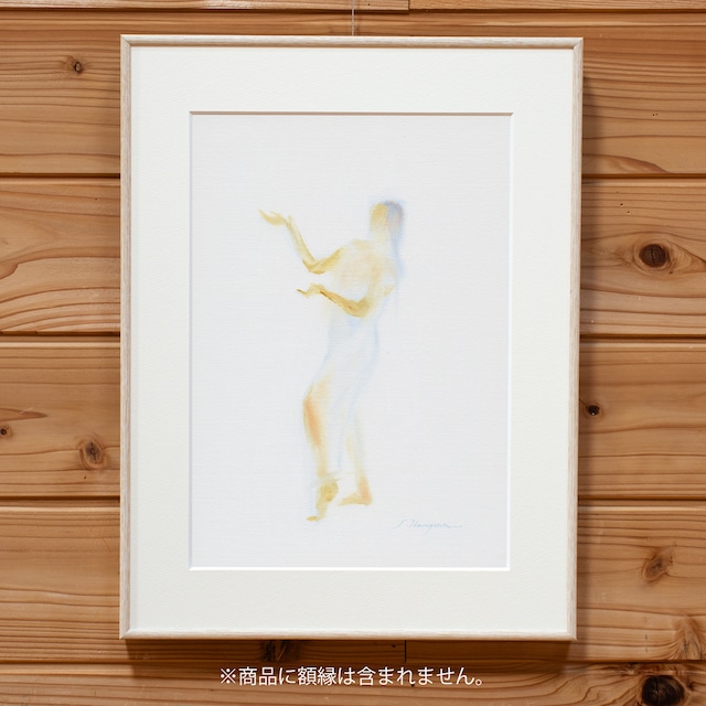 舞う人 oil-#5