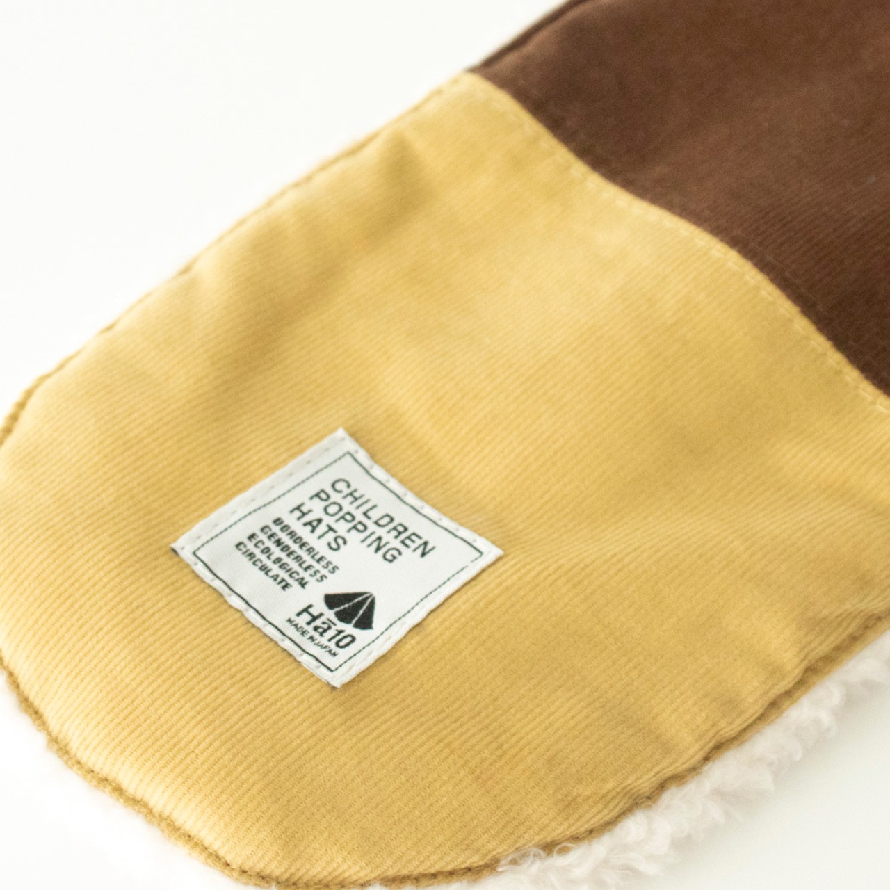 ボアマフラー【マルチレモンイエロー】ブランド 子供 帽子 男の子 女の子 男女兼用 日本製 冬 出産祝い キッズ ギフト