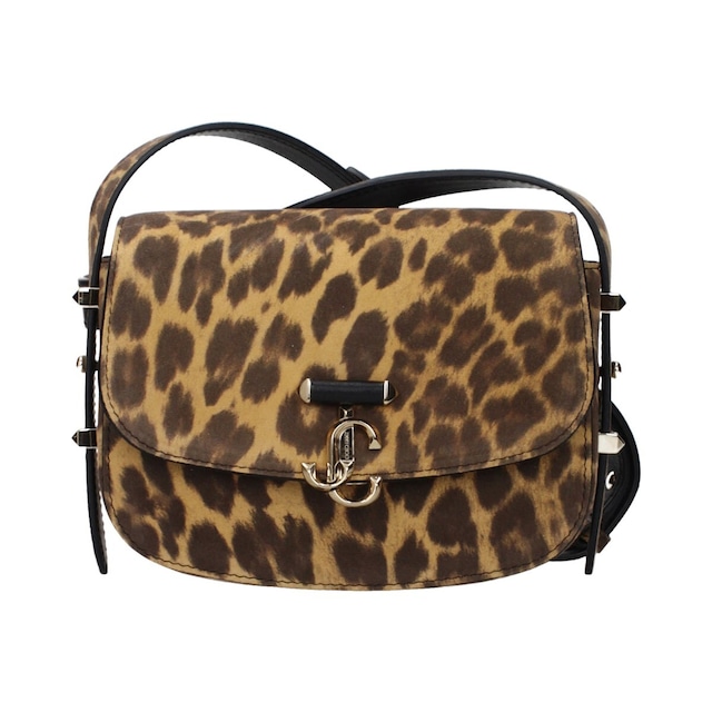 JIMMY CHOO ジミーチュウ レディース クロスボディバッグ スエード ブラウン