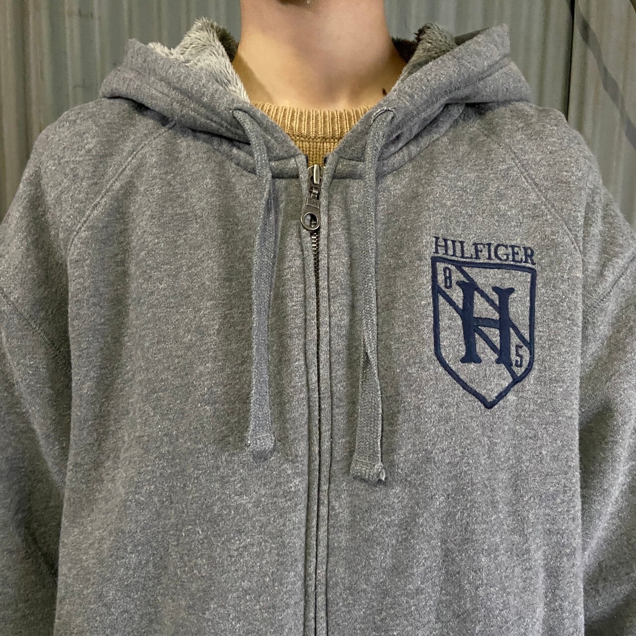 TOMMY HILFIGER トミーヒルフィガー フルジップスウェットパーカー 
