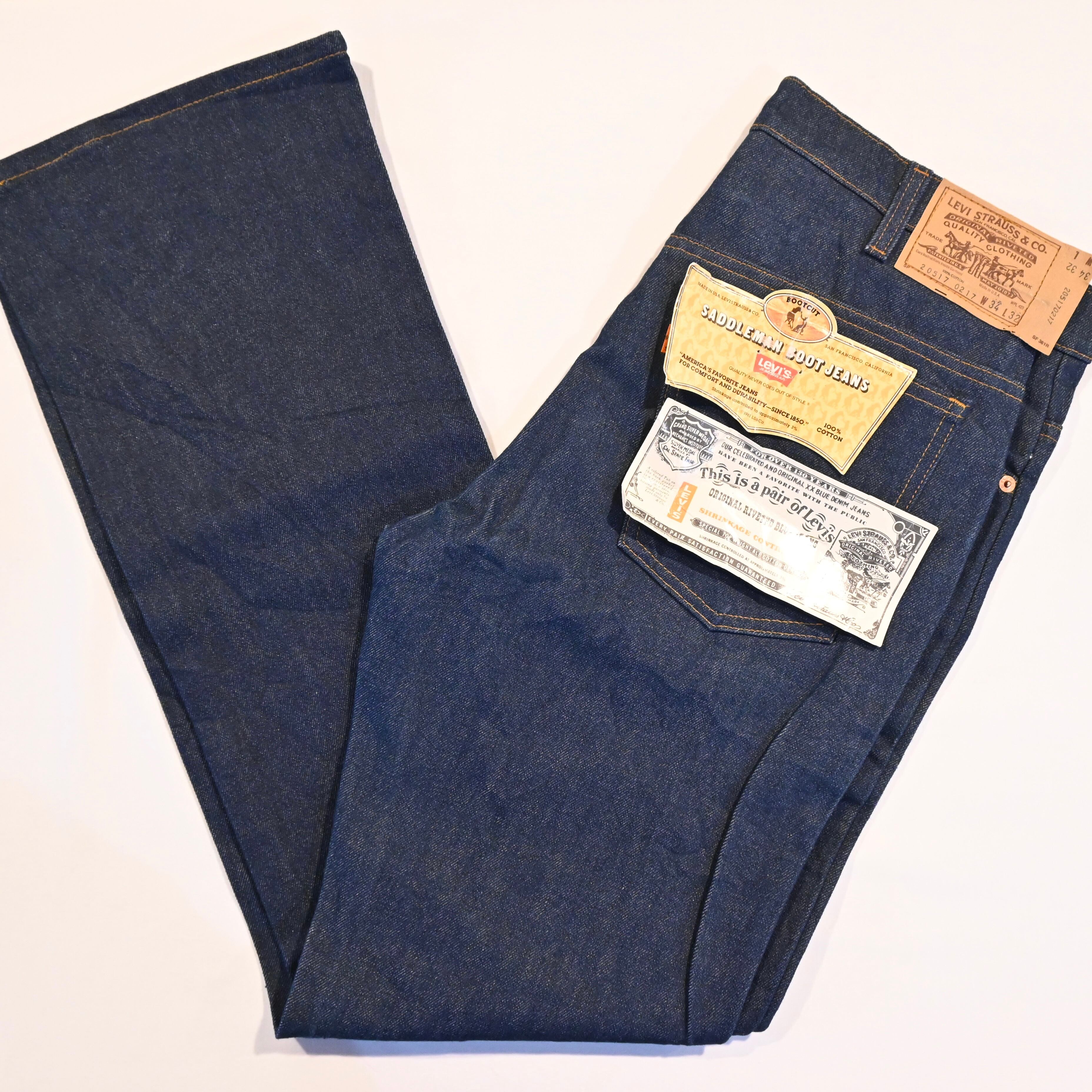 80's Deadstock Levi's 517 denim pants made in USA リーバイス