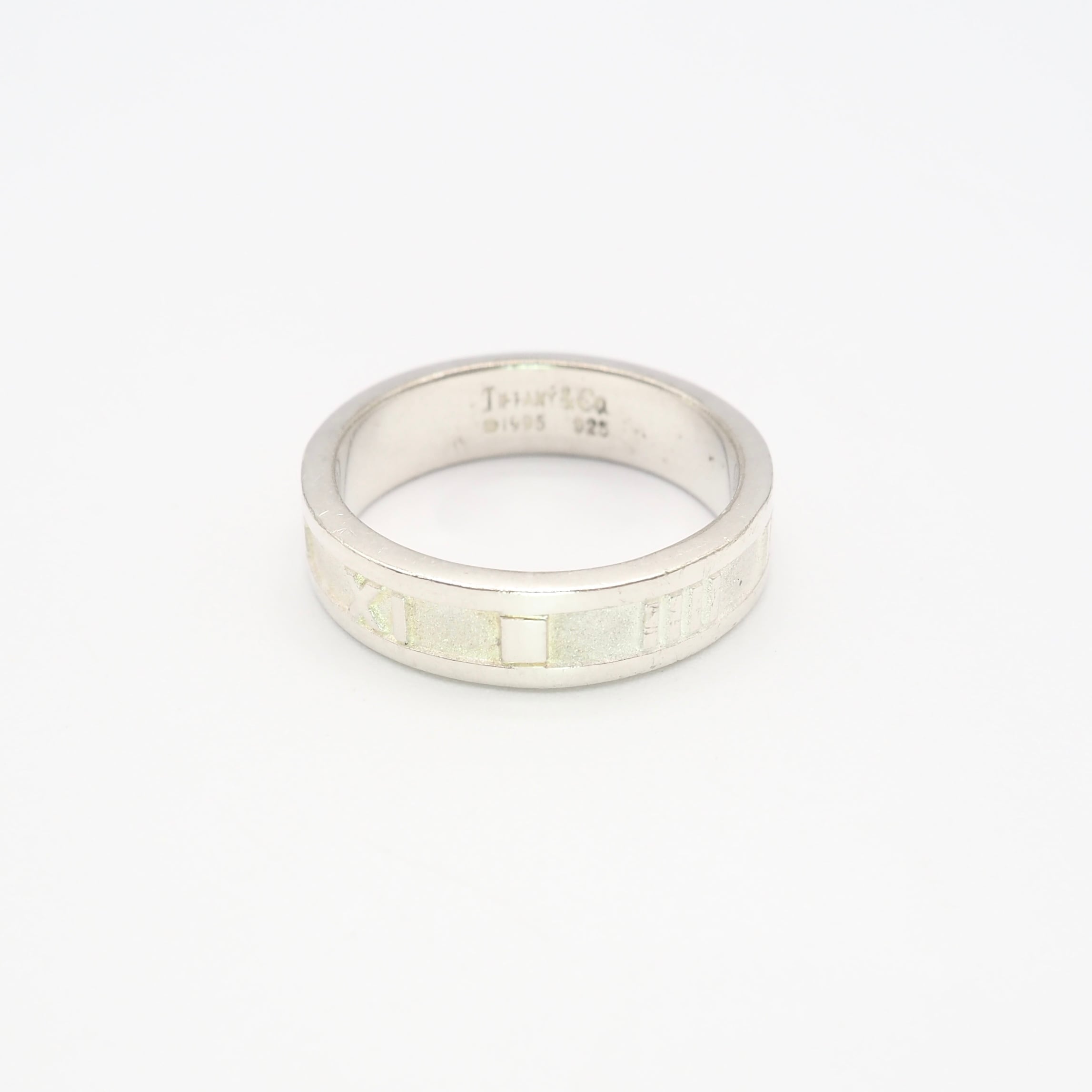 Tiffany&Co. 約22号 アトラスリング シルバー925 ティファニー