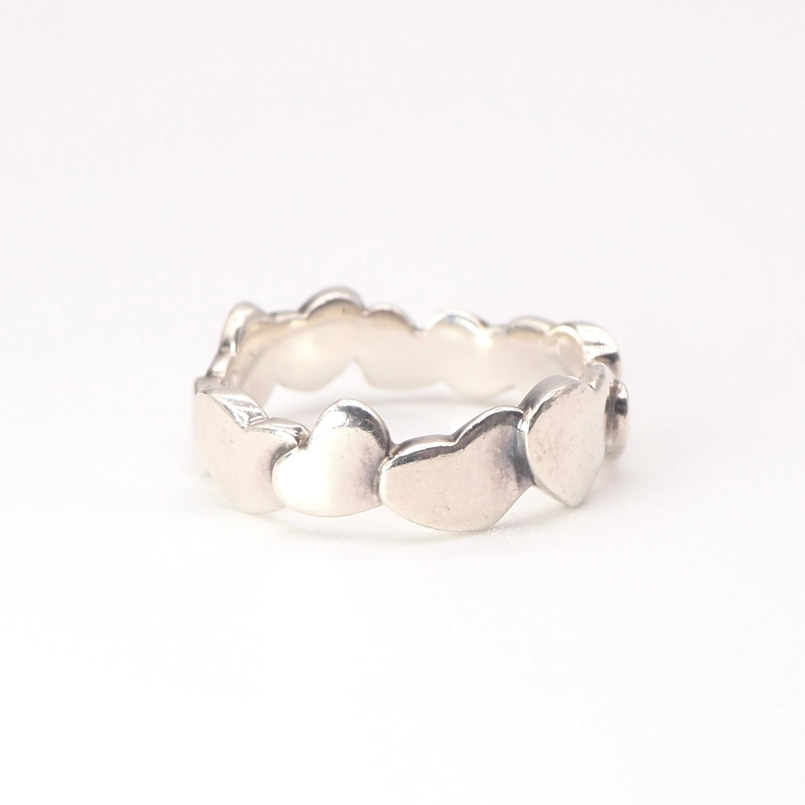 Tiffany&Co. 約9号 パロマピカソ モダンハート リング シルバー925