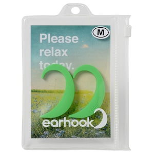 EARHOOK GREEN（緑）Mサイズ【商品コード：E8GM】