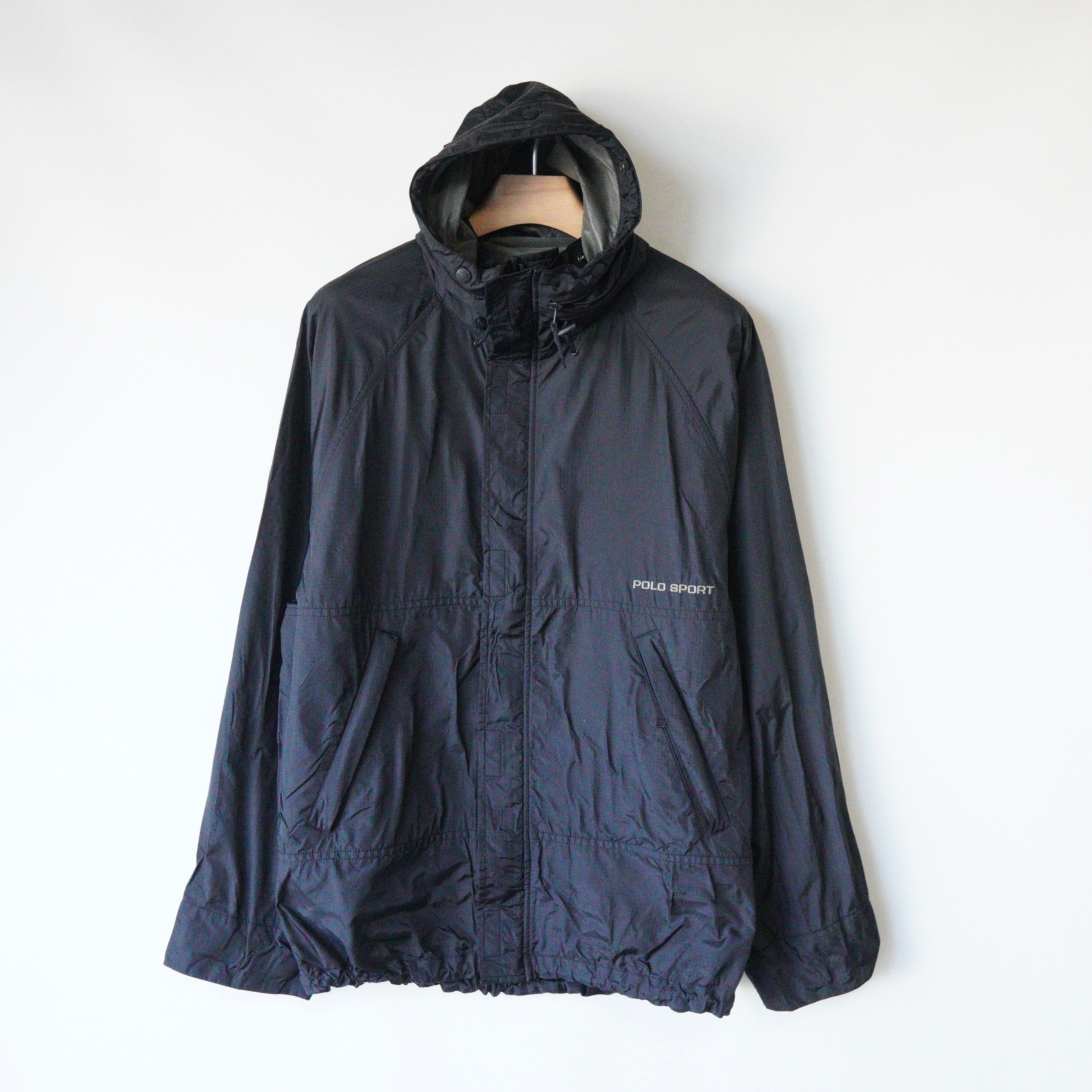 m5879希少 希少 POLO SPORT nylon jacket ポロスポ RLX polo sport肉厚 