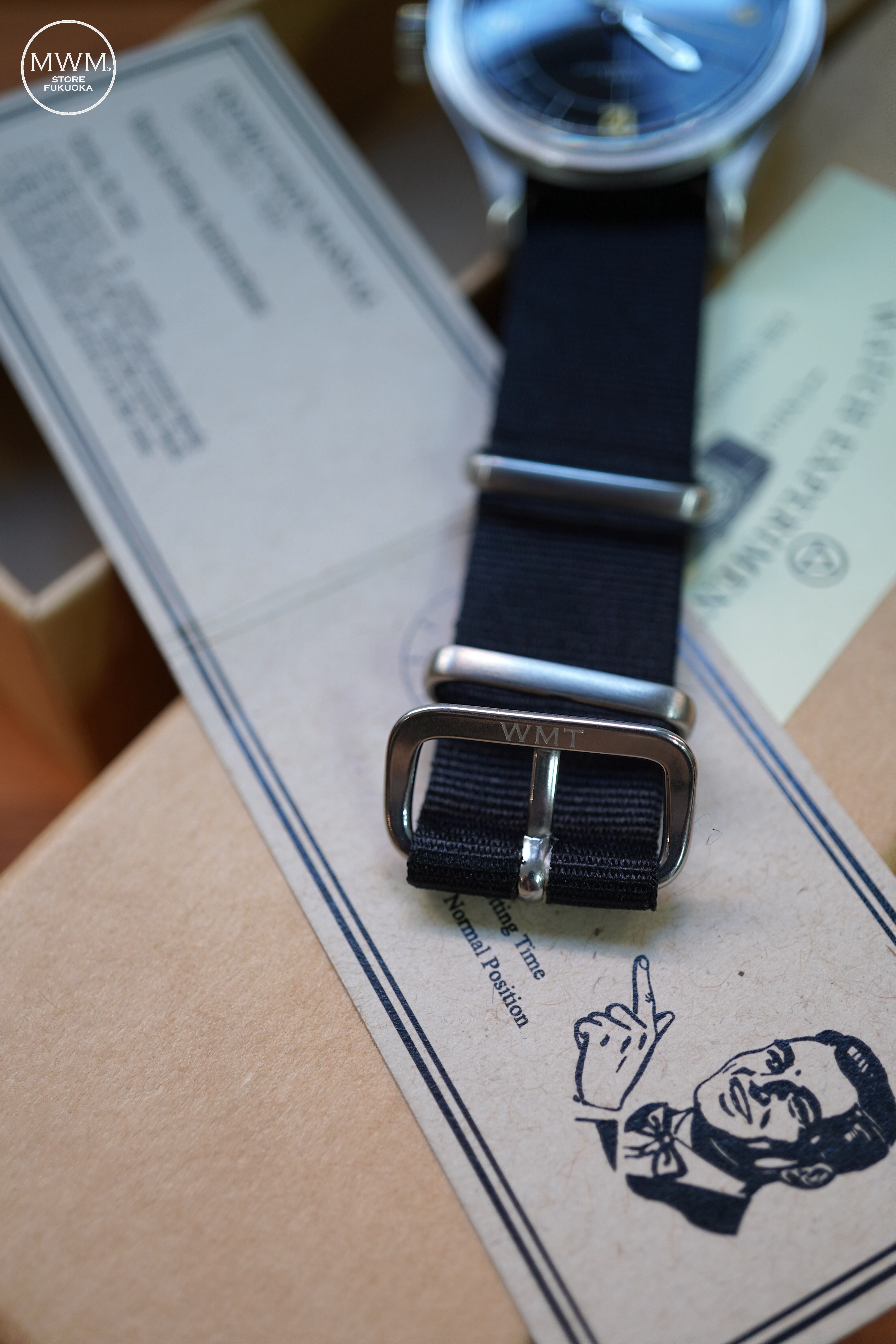 WMT B53-1A ERA Black Sector by MWM | MWM FUKUOKA (WMT WATCHES