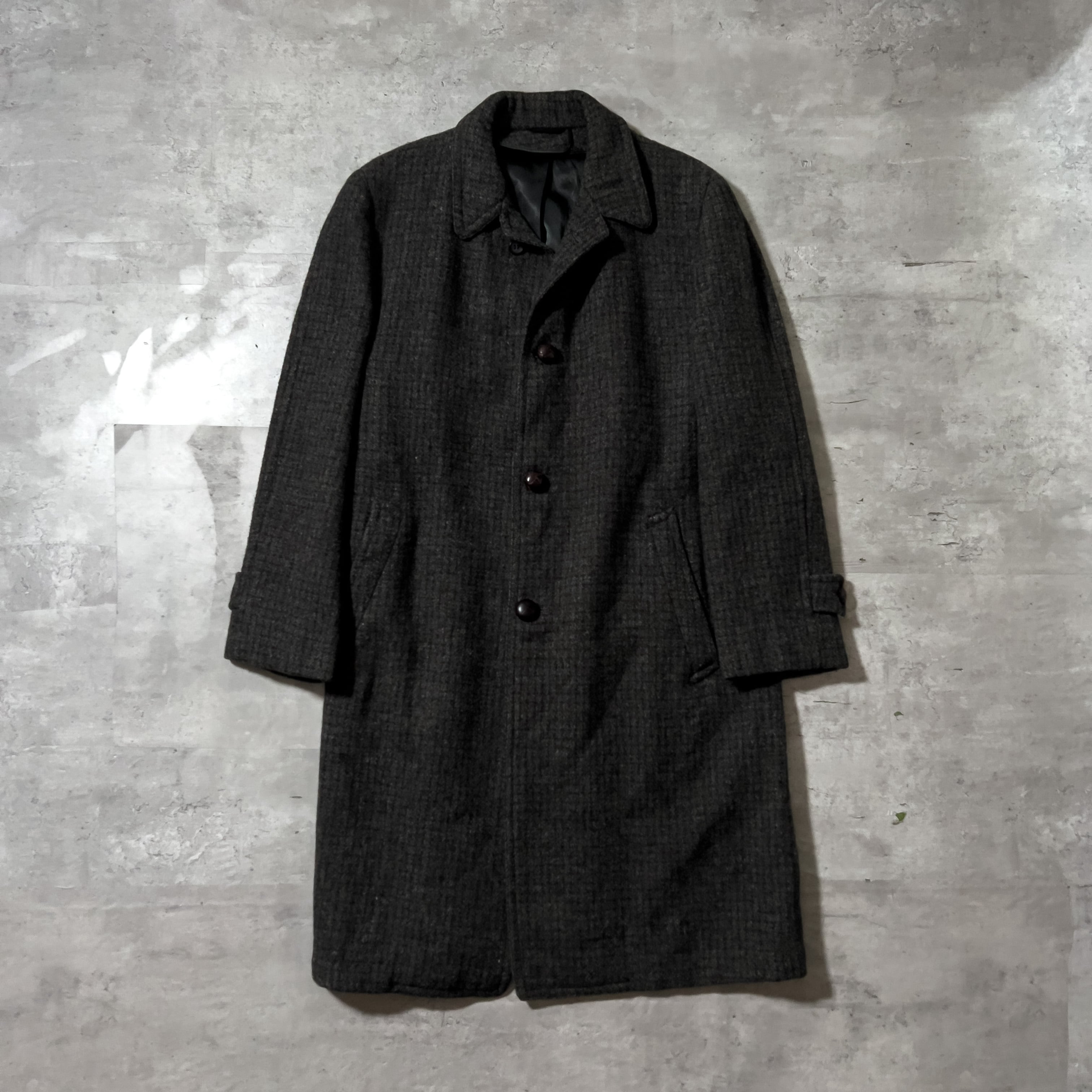 60s Harris Tweed coat Penny's 別注品 60年代 ペニーズ ハリスツイード コート ヴィンテージ vintage