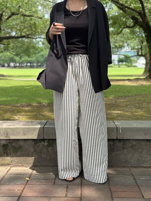【cafune】dolman sleeve sheer jacket