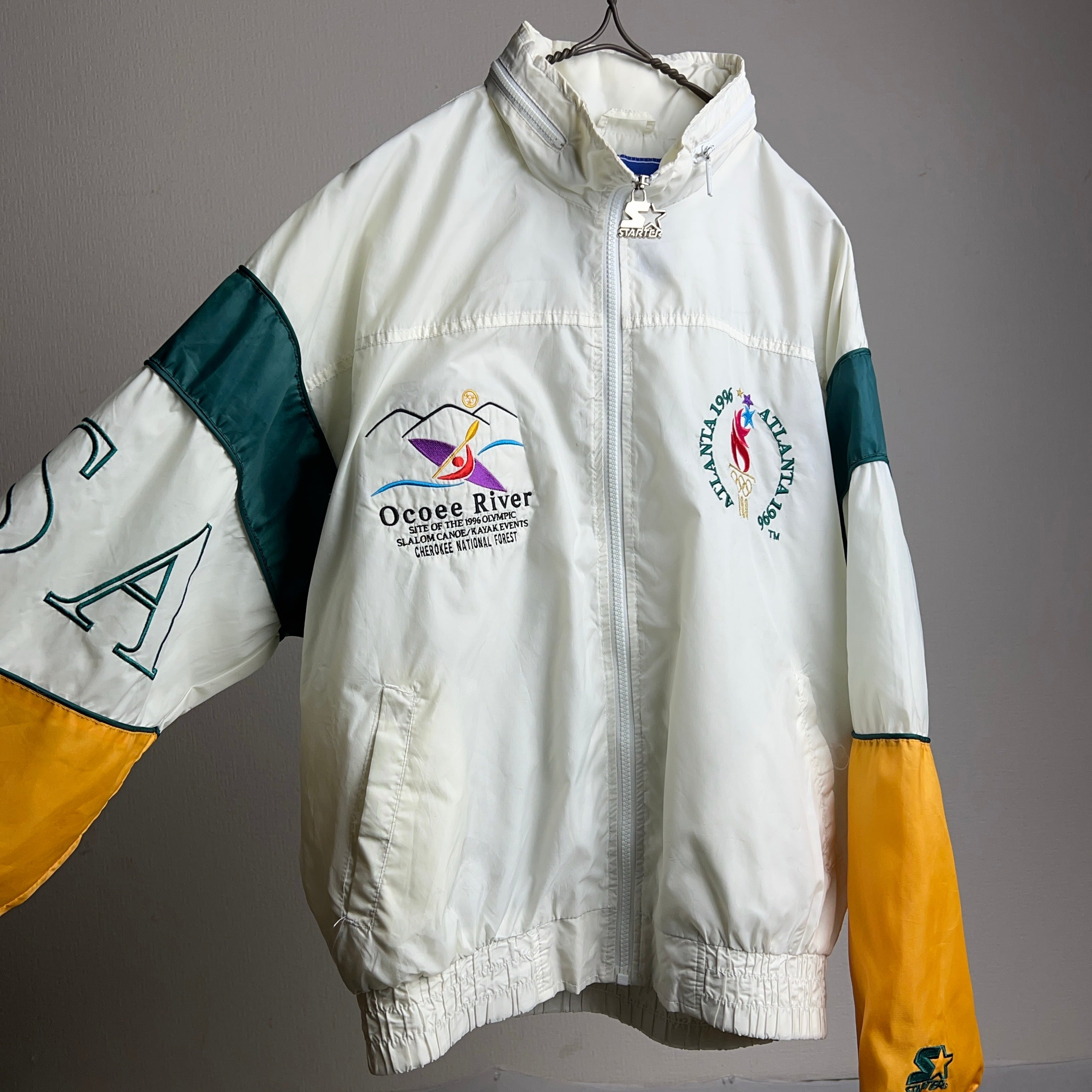 90's STARTER Atlanta Olympic Nylon Jacket 1996 90年代