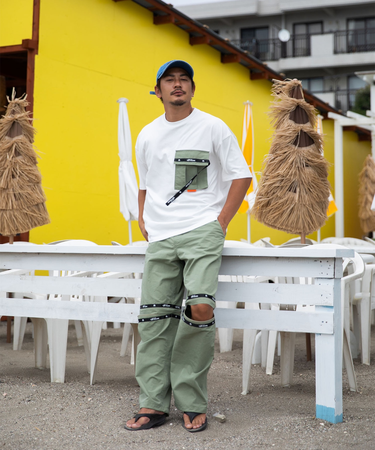 【#Re:room】2WAY WIDE PANTS［REP224］