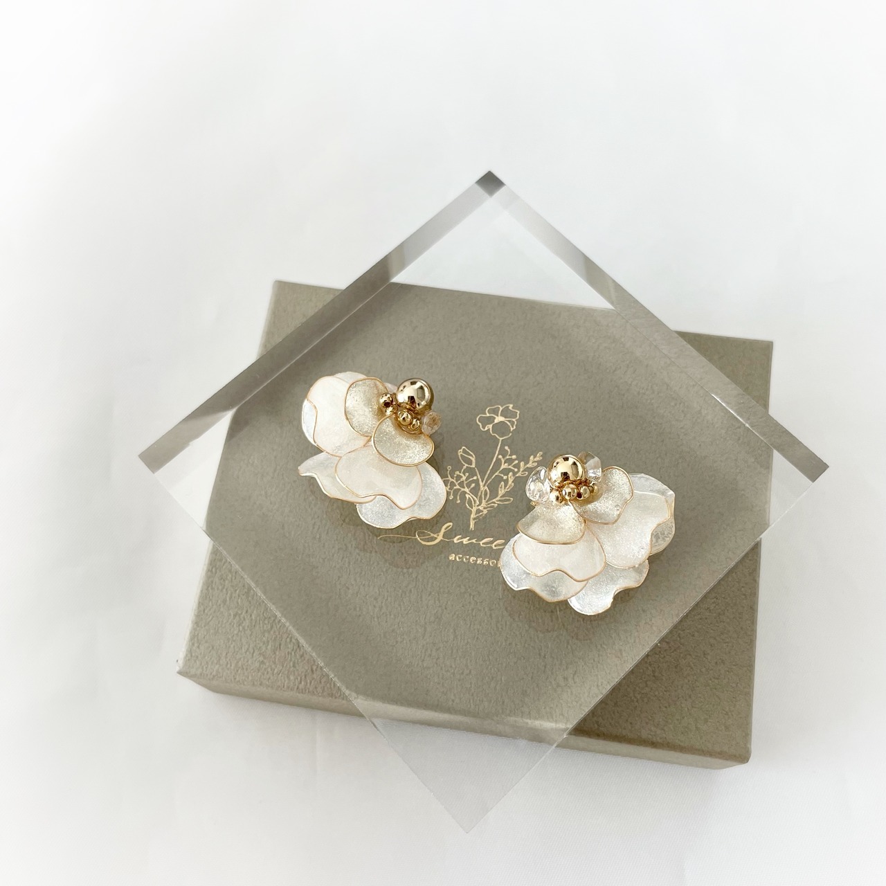 Bloom〜】ブルーム ピアス・イヤリング | Sweets Accessory