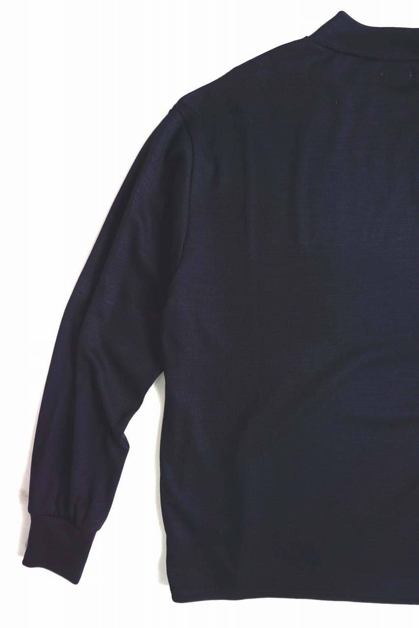 Super 120's Merino Mock Neck