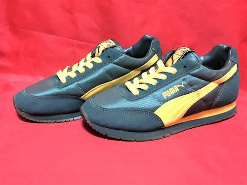 PUMA（プーマ） ナイロン 22.5cm 緑/黄色 ❻