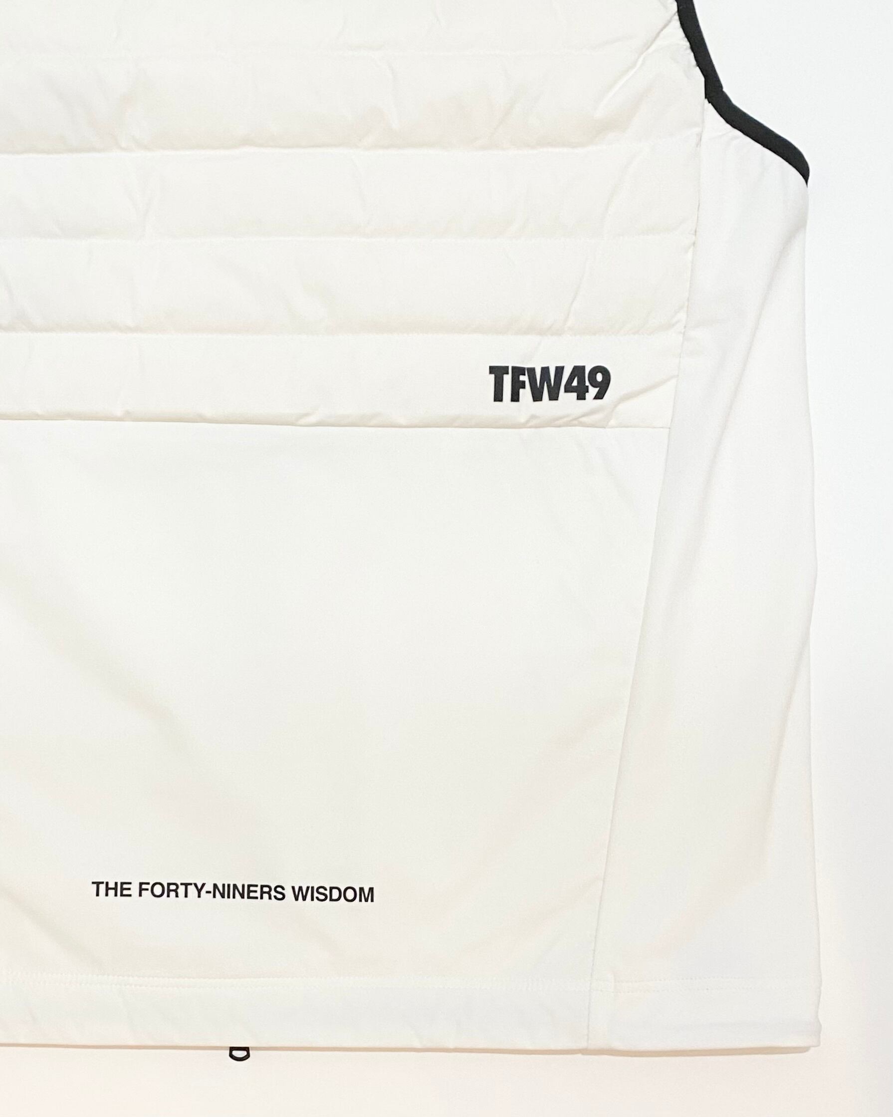 TFW49】《MEN'S》SHIELD WARMER COLLARLESS VEST (BLACK) | Sandy GOLF
