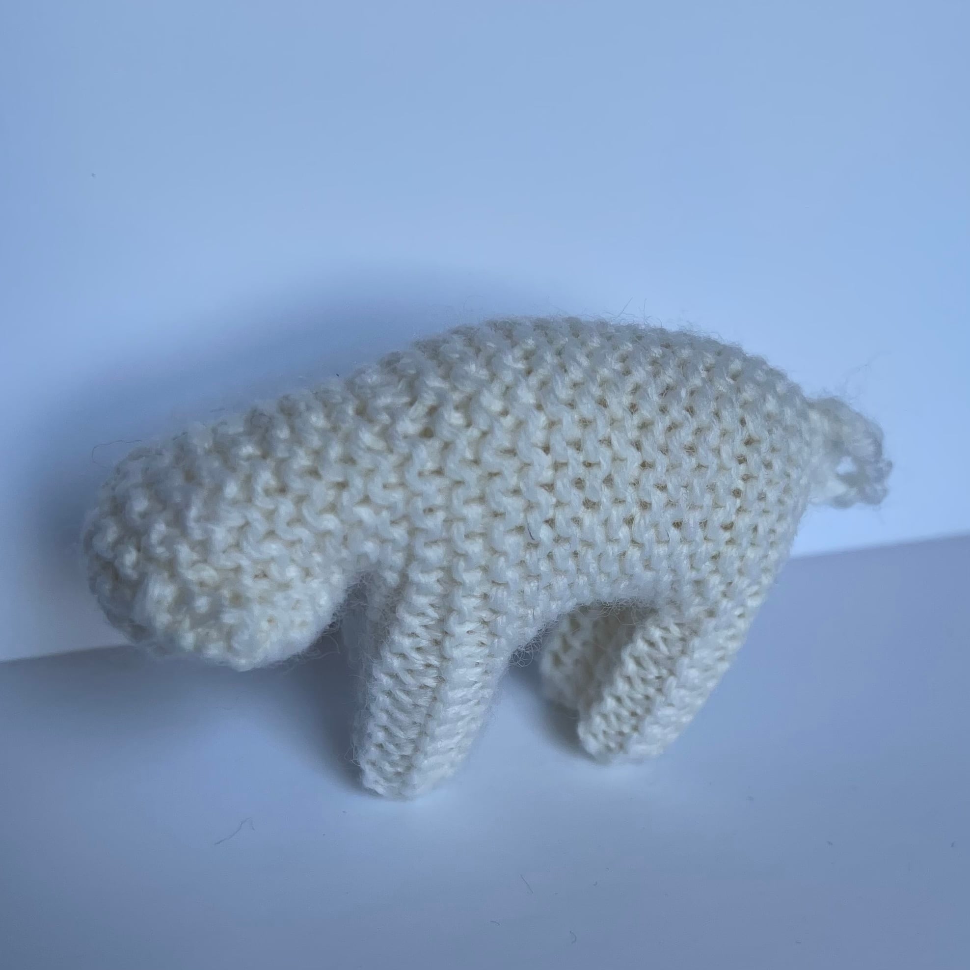 シュタイナー編みぐるみ⭐︎馬 『青いシリーズ』 | mocomade⭐︎kei