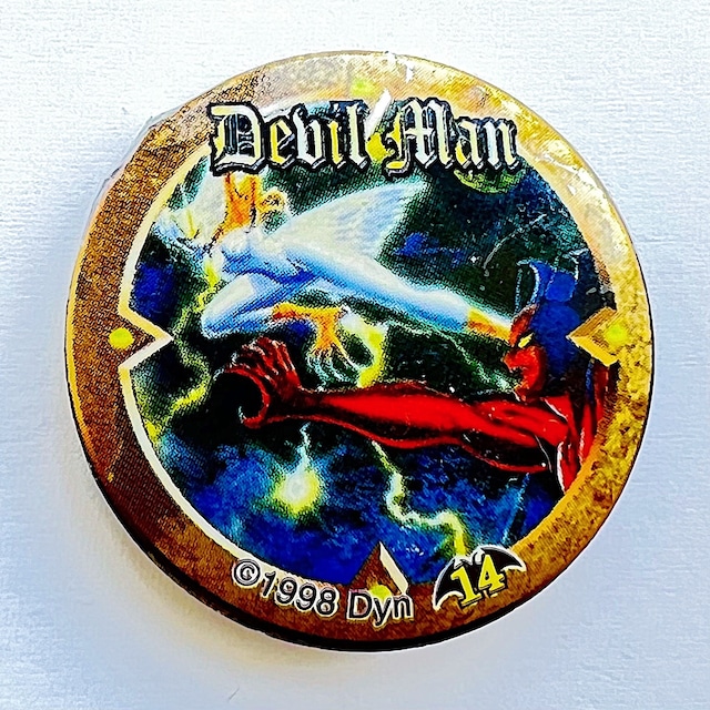 1998 DEVIL MAN ANIME PINBACK BUTTON