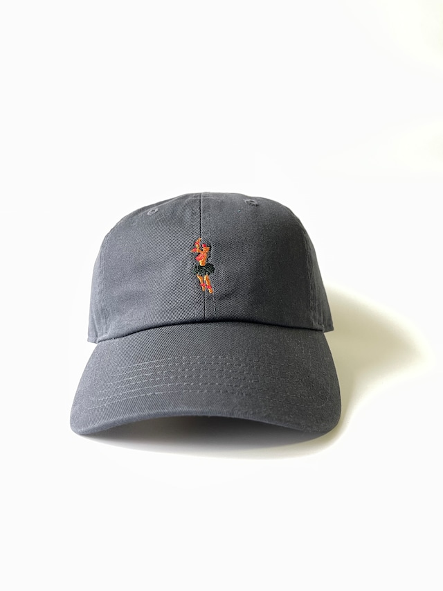 フラガールCOTTON WASHED CAP（オリーブ）