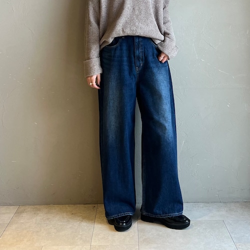 【 ANTGAUGE 】5Pポケット ルーズストレートデニム