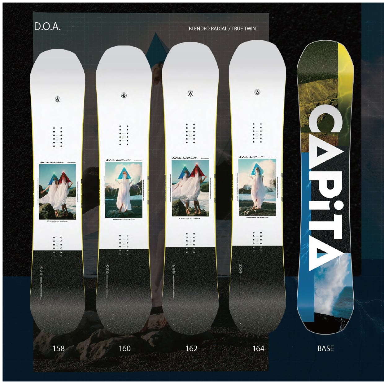 CAPITA DOA 22-23 150cm キャピタ-