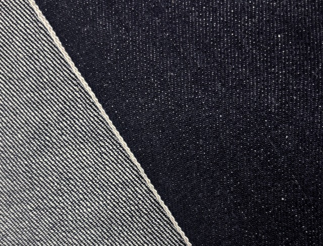 1940年代ヘビーオンスセルビッチデニム(生機) 14オンス / 1940s heavy ounce selvedge denim 14oz raw fabric