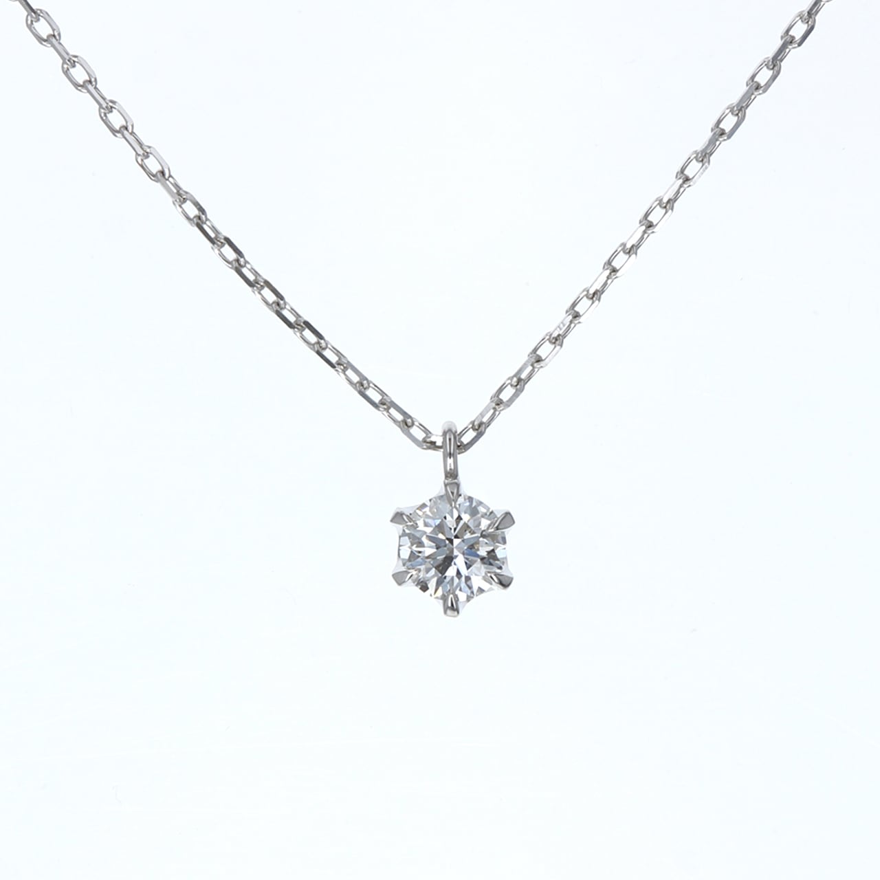 Pt900 / ネックレス / ダイヤモンドネックレス 0.215ct F VS1 VG