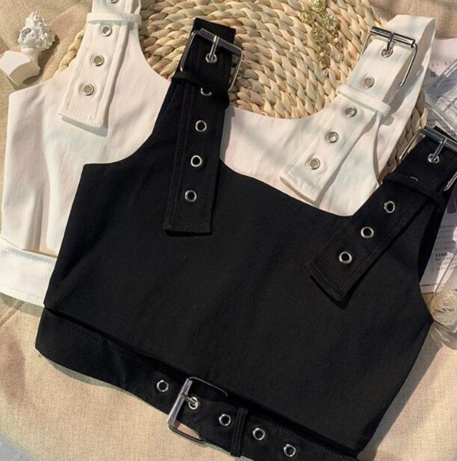 kids トップス ベルトベスト