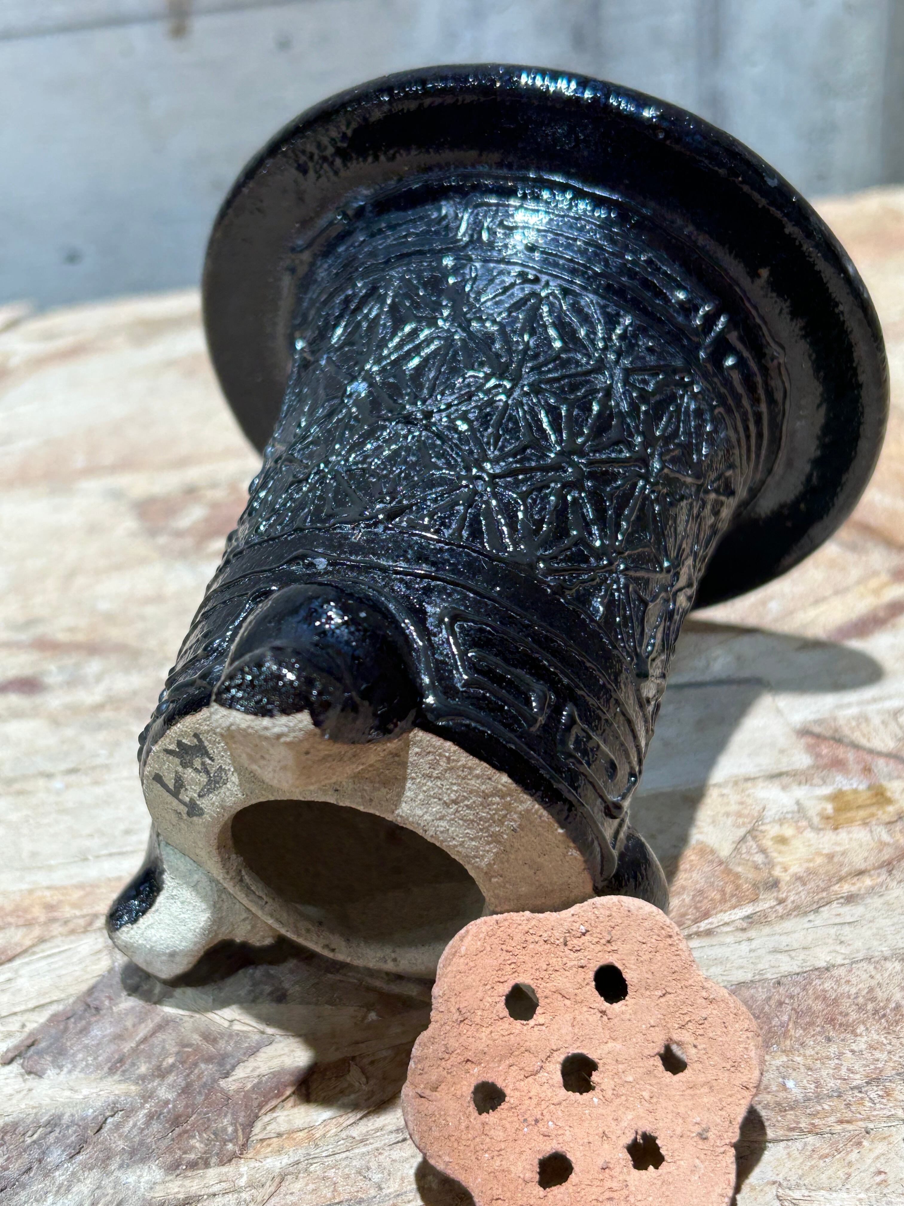 錦鉢Vol7 澤製陶所x MADA 黒鉢 麻 | madaexotic