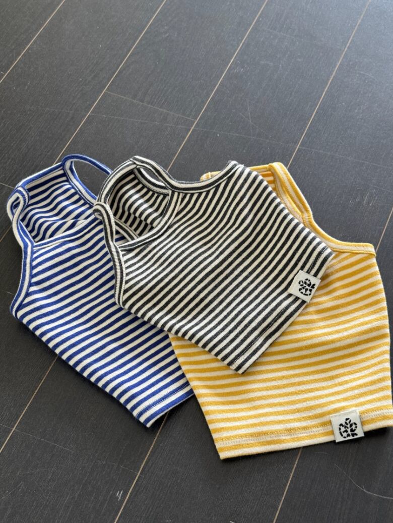 在庫確保済【GRR】Egen Bunny Sleeveless Striped Dog Tank (3color)