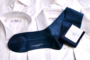 Long Hose " Stripe" (ABB12)  navy and blue colors