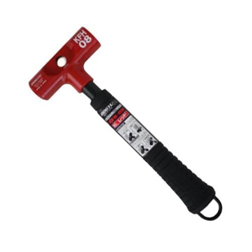 人気商品】DOGYU 土牛産業 カラビナフック対応ハンマー レッド KFH-08