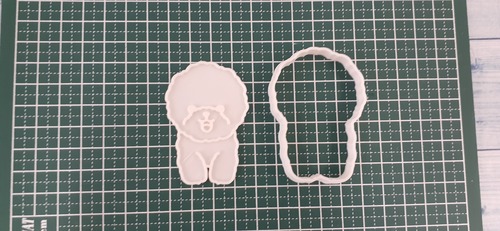 クッキー型 ビションフリーゼ