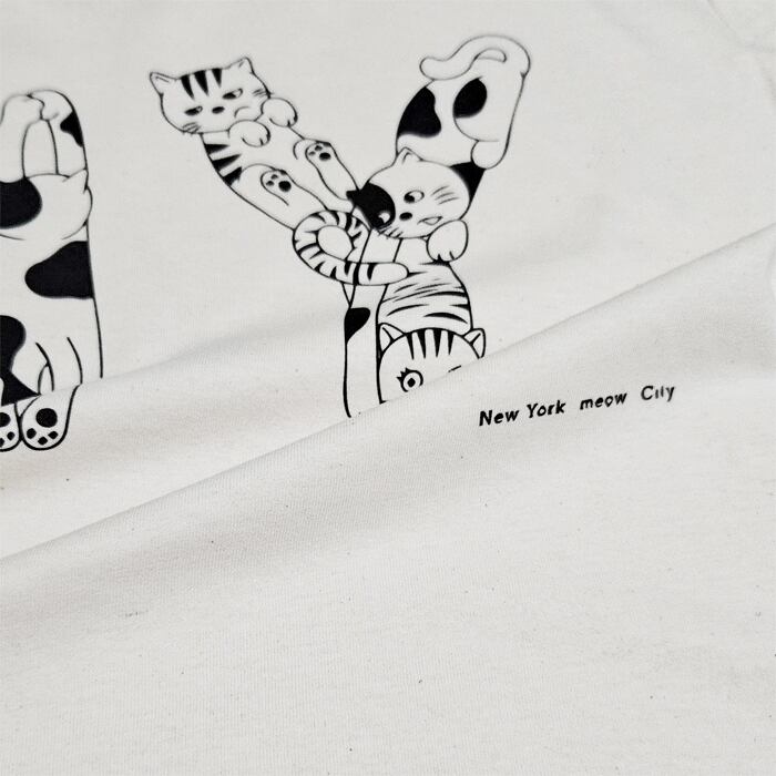 送料無料】FRUIT OF THE LOOM Tシャツ ネコ NY NEW YORK ニューヨーク