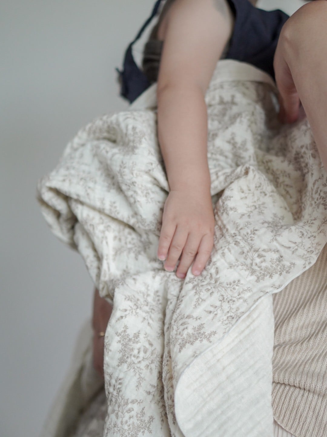 Sprinh gift set <frill pillow + floret blanket + floret purse set twin> ベビーピロー フリルピロー ベビー枕 ガーゼブランケット ガーゼケット 巾着ポーチ 出産祝い ギフトセット