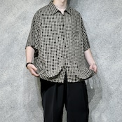 Claiborne pattern rayon shirt