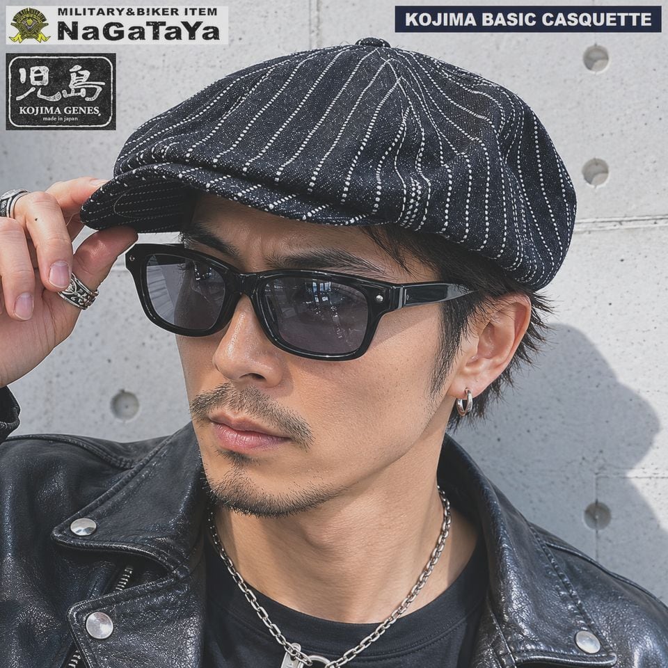 児島 KOJIMA GENES キャスケット RNB986 日本製 MADE IN JAPAN メンズ