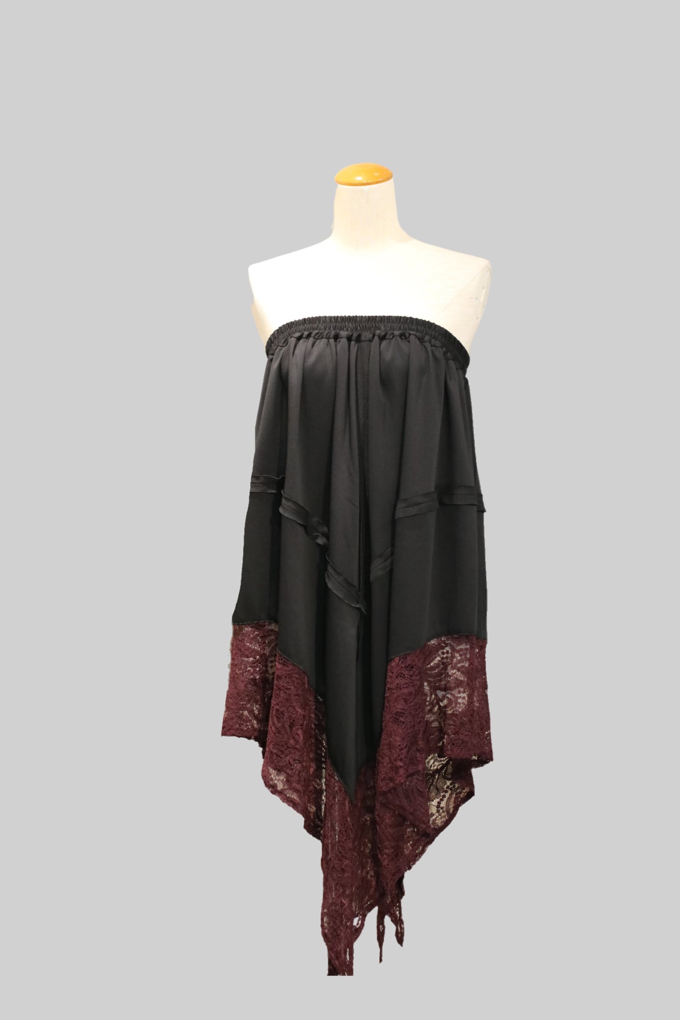【美品】FUMIE TANAKA 2024aw / ニット レース ハット/黒 fit=scale-down,w=1200