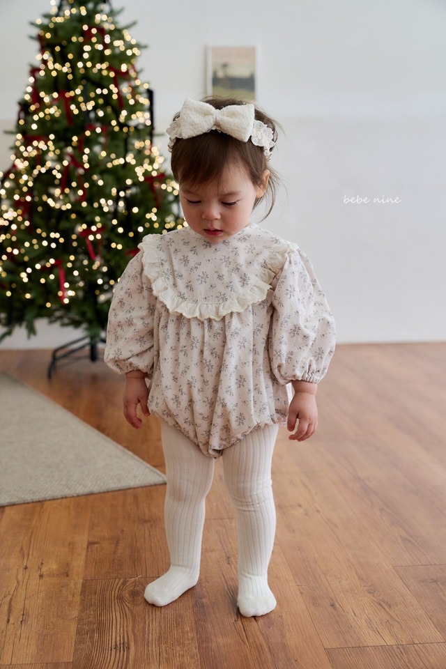 [bebenine] rozel flower suit