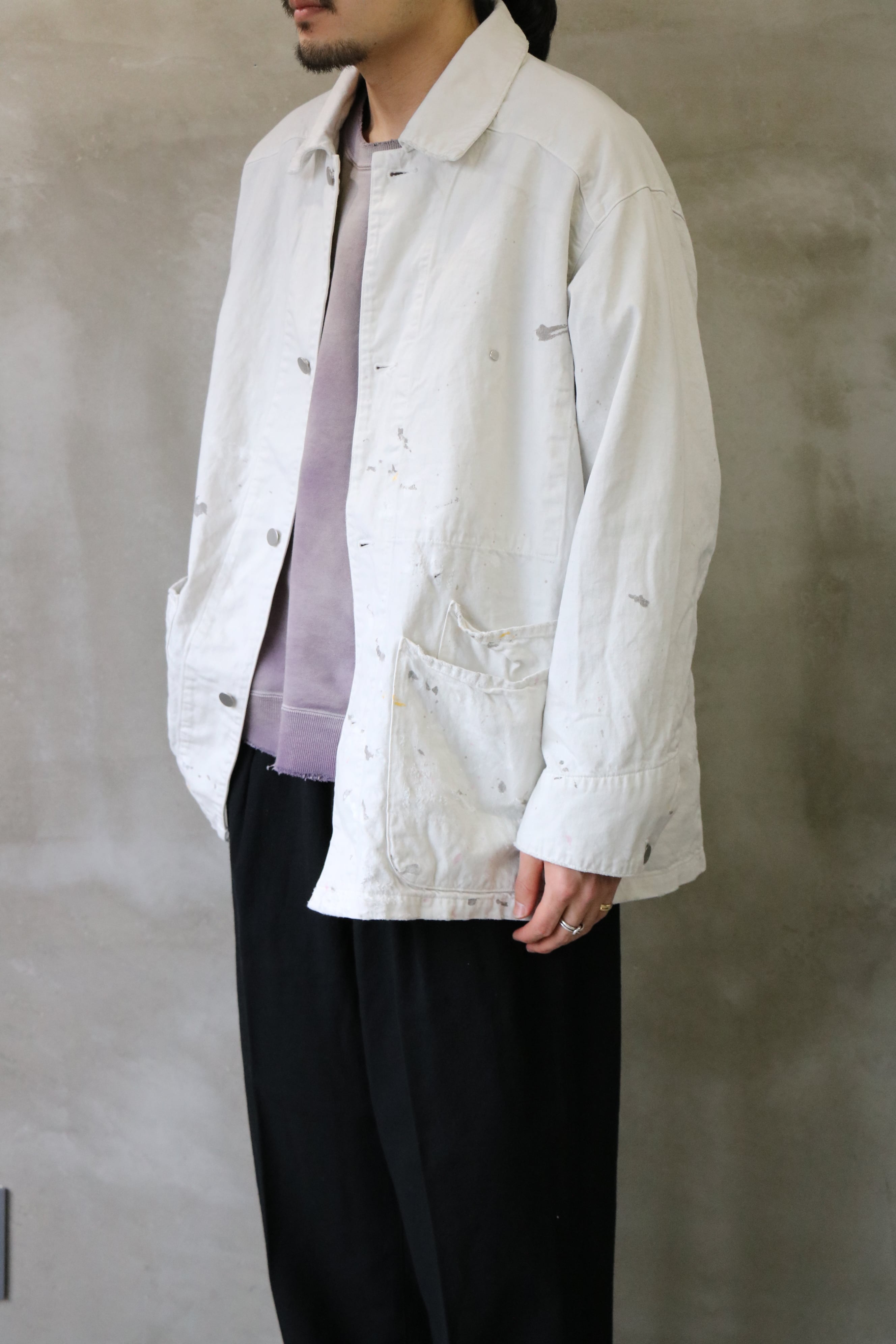 Ancellm / DENIM COVERALL / ANC-JK44-A / アンセルム デニム  