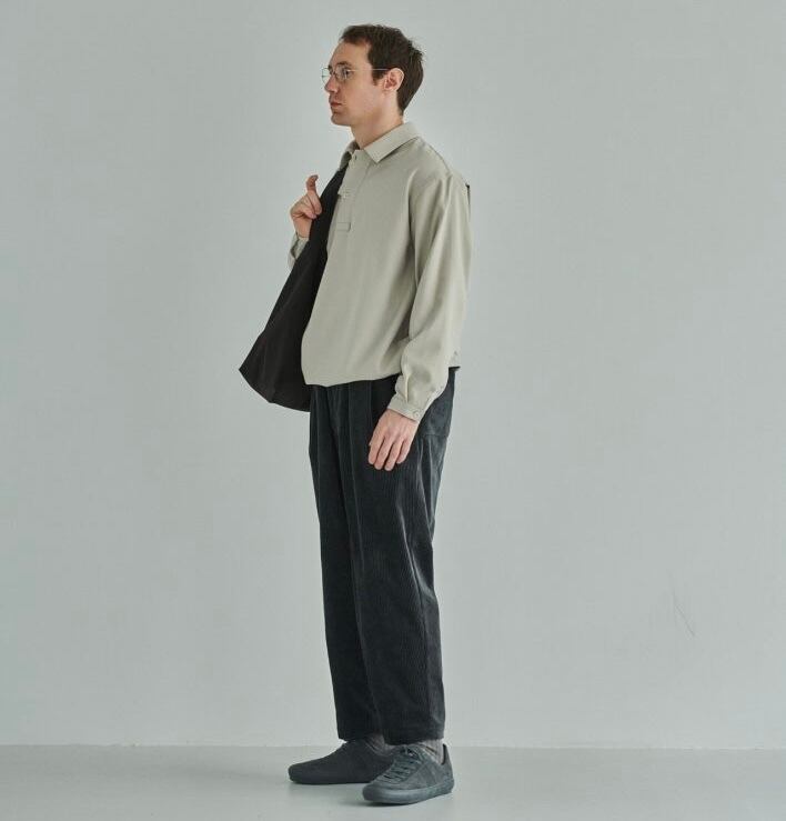 STILL BY HAND スティルバイハンド ウール プルオーバーシャツ