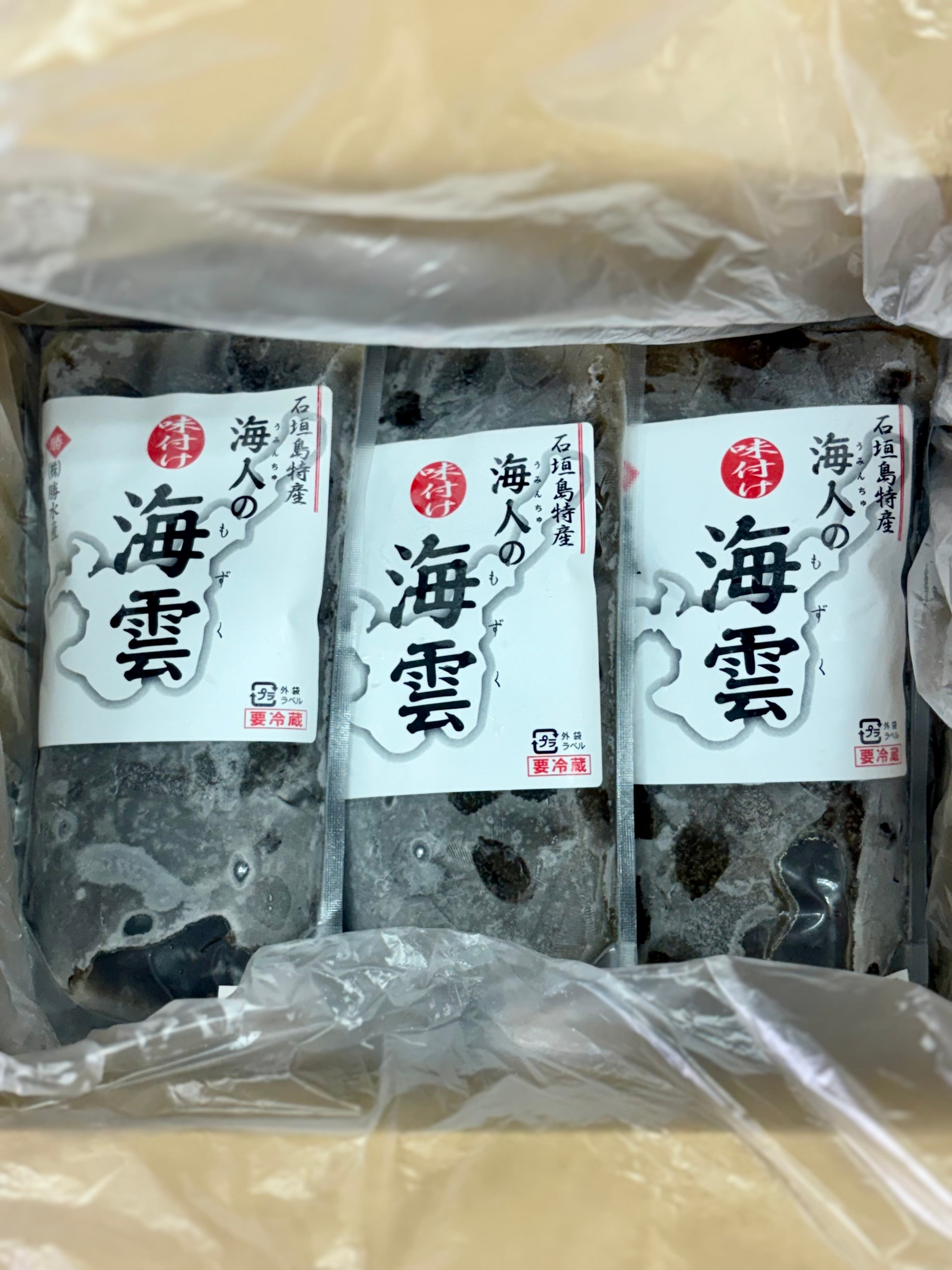 沖縄県石垣島産 勝水産の味付けもずく｜250gサイズ▶︎37個【送料込み