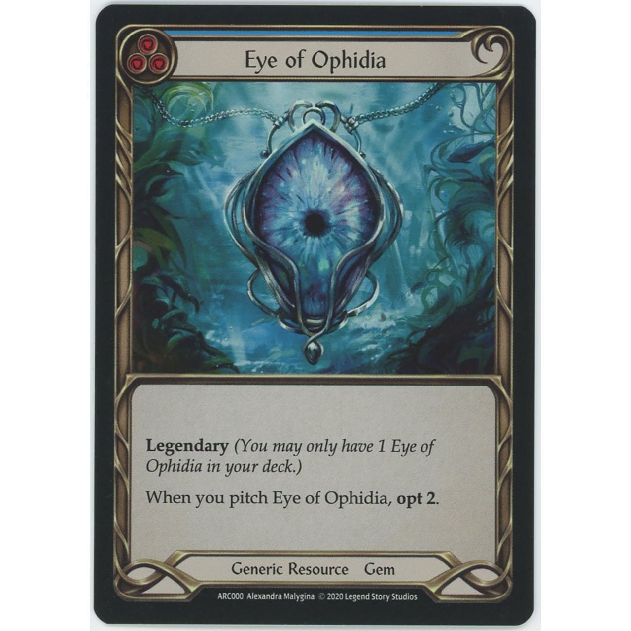 Eye of Ophidia(Foil) ARC000(UL) [Flesh and Blood] #1315