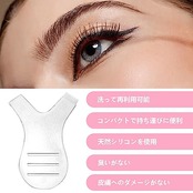 Y字型マスカラブラシ【トランスペアレント*10】まつげブラシ まつ毛パーマツール ラッシュパーマリフトツールブラシ まつげグラフトカーラーコーム まつ毛パーマキット まつげ補助ツール 化粧品／サロン／ホームユース