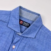 CHAPS チャップス 長袖シャツ LL/ブルー メンズ カイタックファミリー