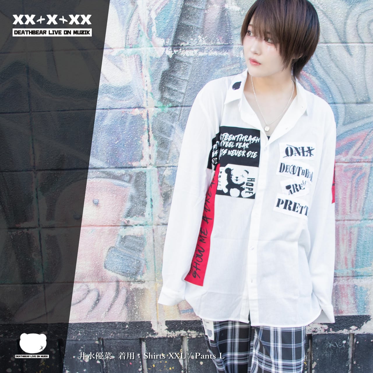 ANARCHY GAUZE SHIRTS】アナーキーPUNKガーゼシャツ | DEATHBEAR LIVE